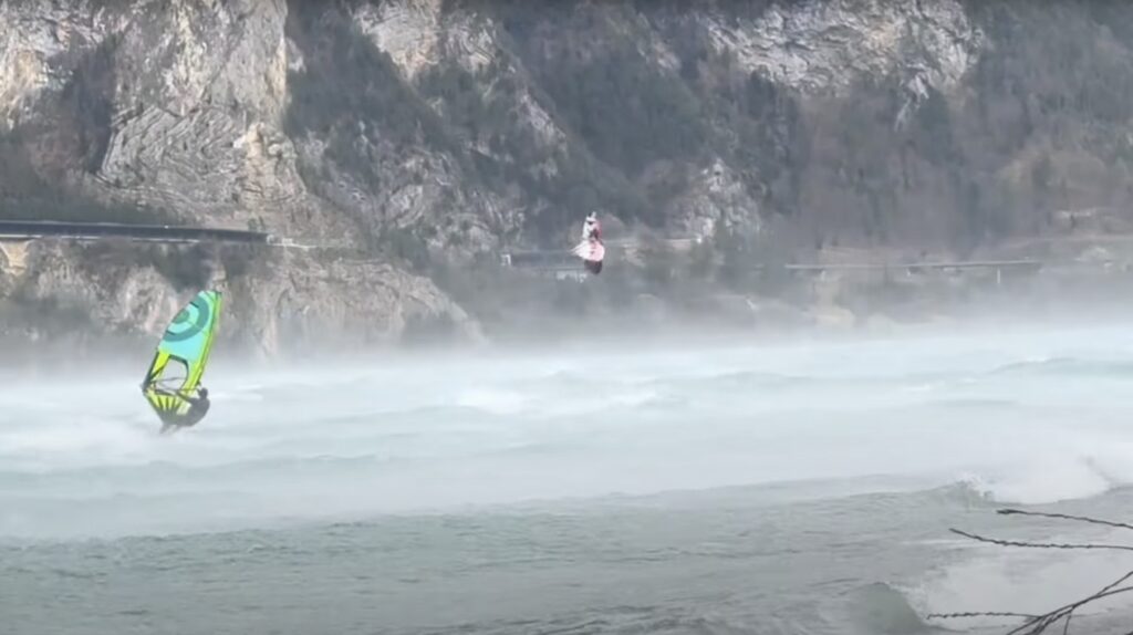What's the Limit?! - Balz Muller and Yentel Caers in a crazy Fohn Storm